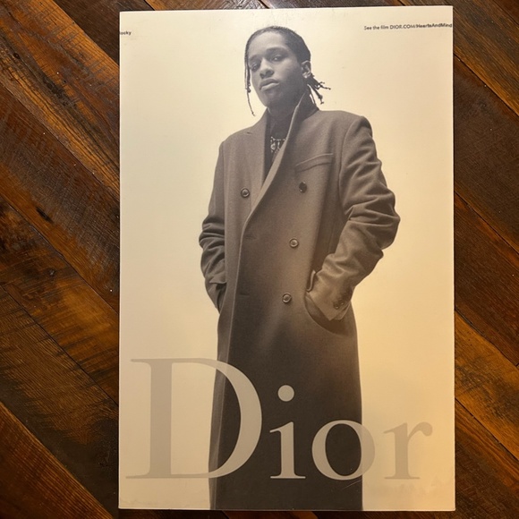 Dior x A$AP Rocky Men’s Campaign Posters (Set of 2) – 30x20 Canvas Prints - Picture 3 of 14